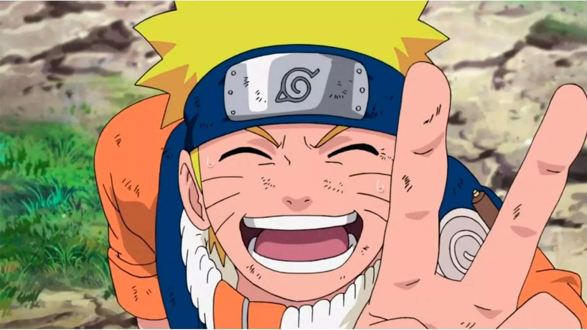 Naruto Uzumaki saying &quot;Dattebayo&quot; (Image via Studio Pierrot)