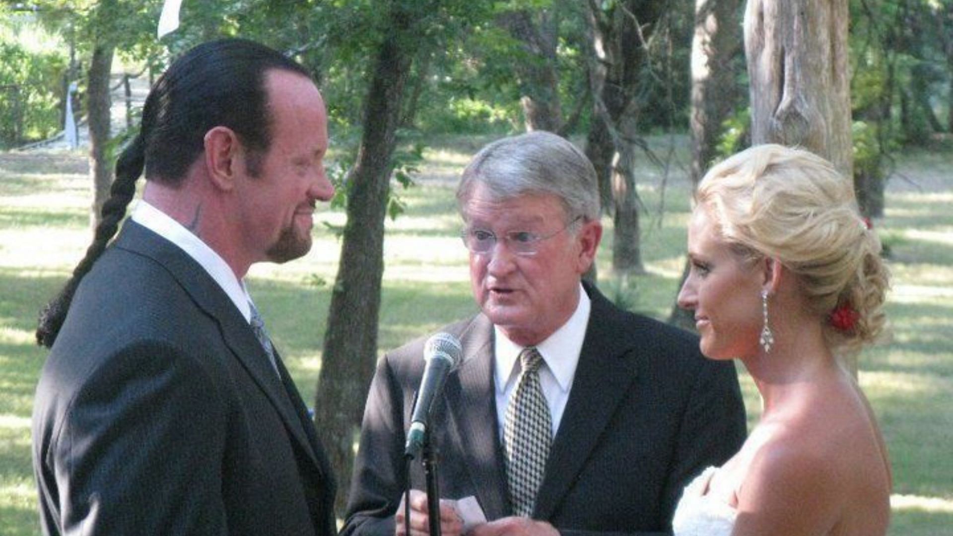 Undertaker is 15 years older than his wife, Michelle McCool