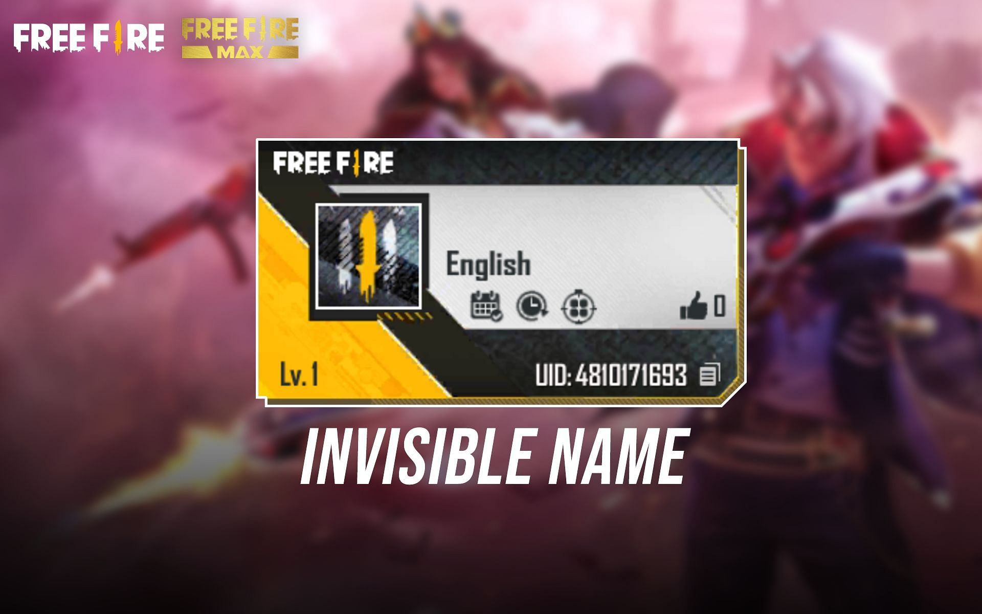 Invisible names can be created by players using U+3164 (Image via Garena)