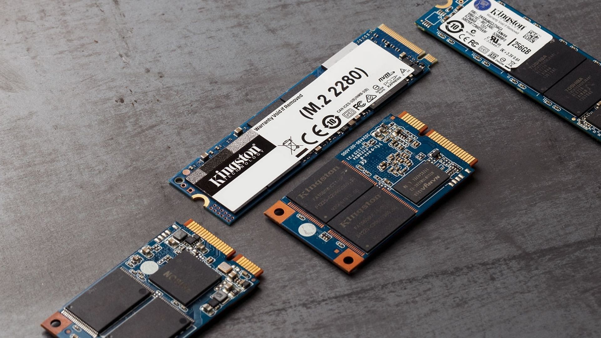SSDs are finally becoming more affordable and widespread in PC gaming (Image via Kingston)