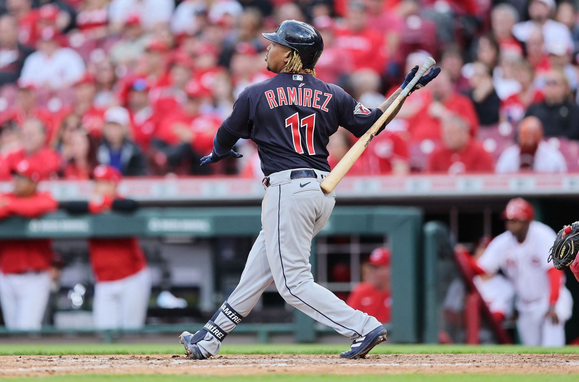 Jose Ramirez hits a grand slam