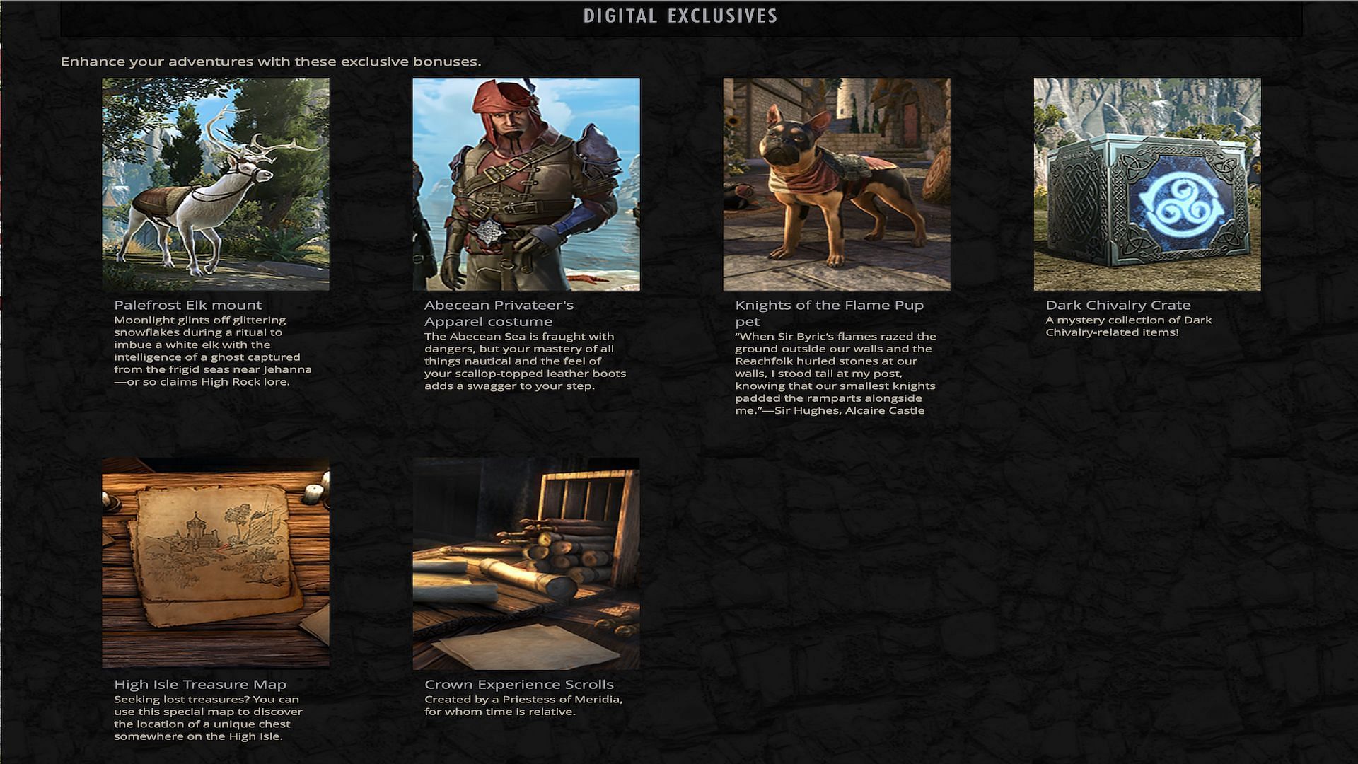 Los jugadores pueden reservar el juego para obtener acceso exclusivo a la nueva montura Palefrost Elk (Imagen a través de Bethesda)