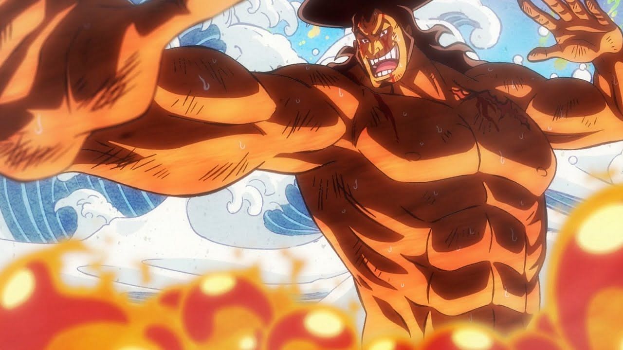 Oden as seen in the One Piece anime (Image via Toei Animation)