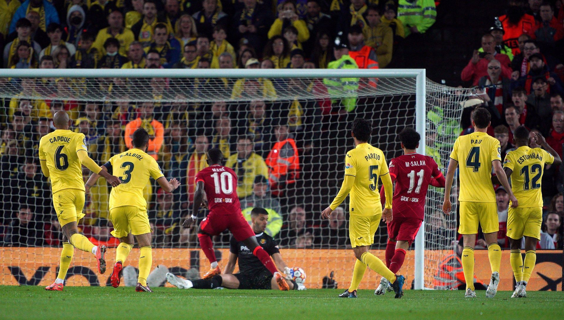 Liverpool defeated Villarreal 2-0 in the first of their Champions League semi-final first leg