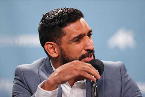 Amir Khan at BOXXER Press Conference