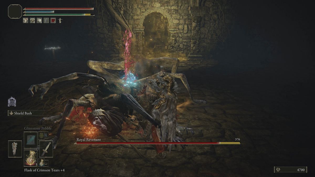 Battle the Royal Revenant to gain access to the weapon (Image via FromSoftware Inc.)