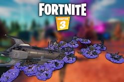Fortnite leak showcases first images of crashed Imagined Order Airships