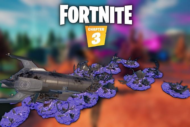 Fortnite leak showcases first images of crashed Imagined Order Airships