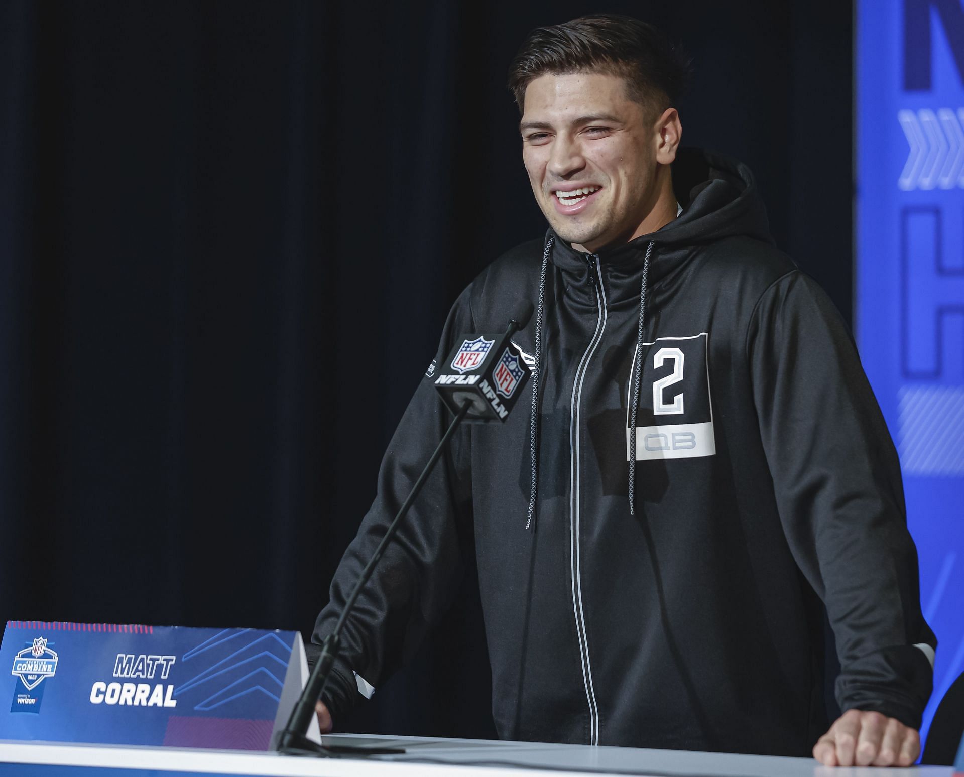 Despite a right ankle injury, 2022 NFL Draft prospect Matt Corral may still be preferable to Baker Mayfield.