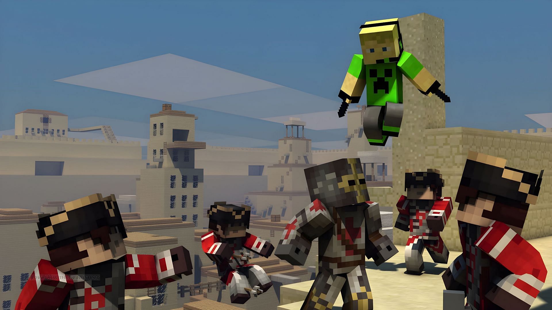 Assassin skins are incredibly popular (Image via MCPEDL)