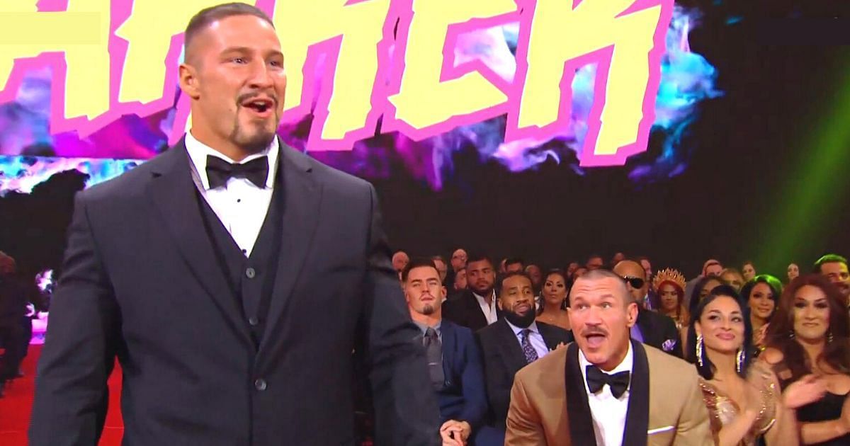 The NXT Superstar inducted The Steiner Brothers into the WWE Hall of Fame.