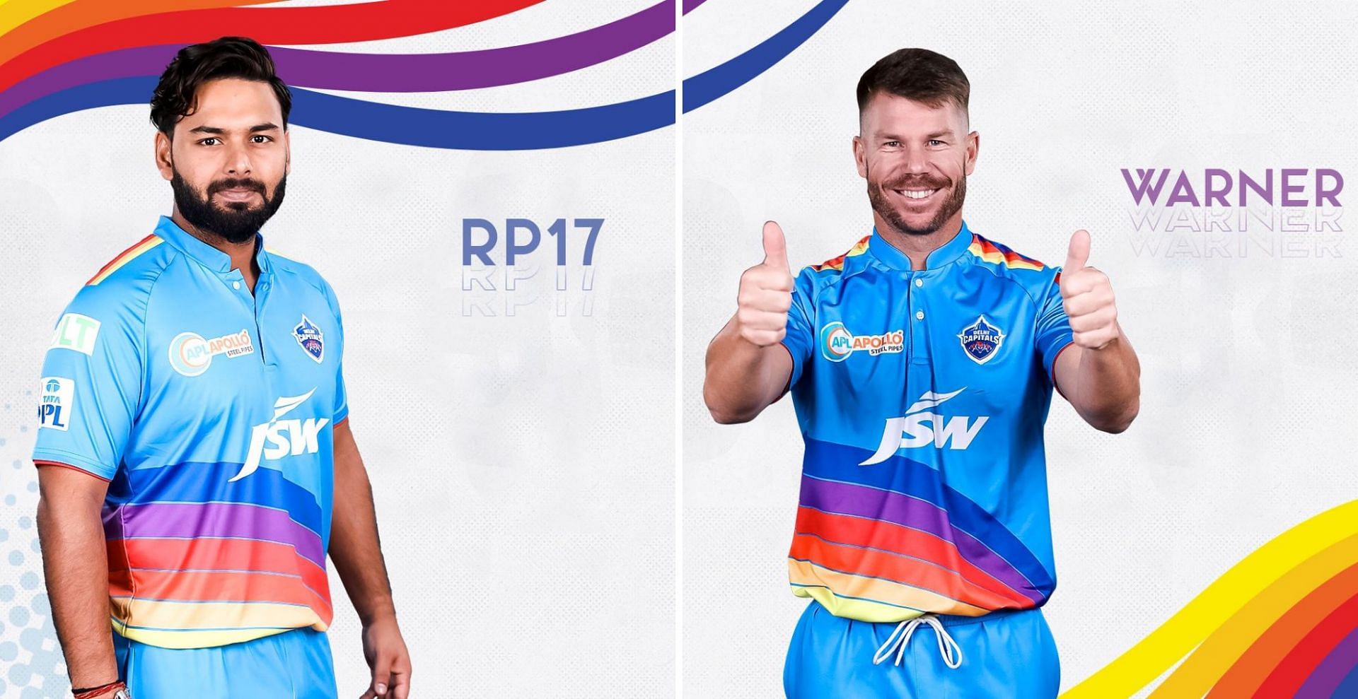 Delhi Capitals unveil their new jersey for the second half of IPL 2022 (Credit: Twitter/DC)