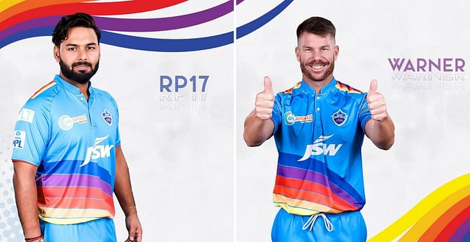 "Kicking off our 2nd half of IPL 2022 on a colourful note" - Delhi Capitals unveil new jersey ahead of KKR tie