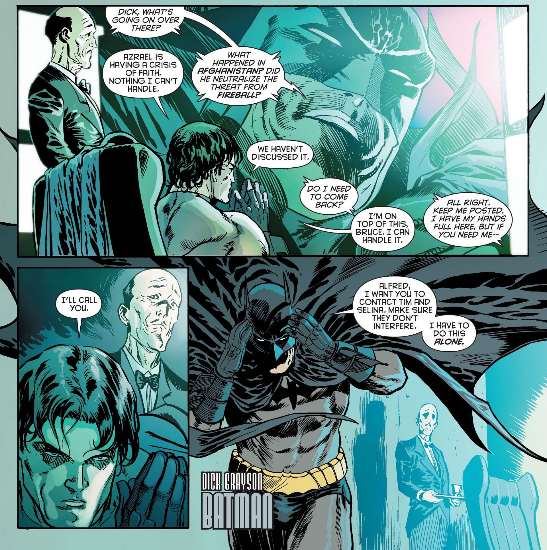Dick Grayson officially took the Bat&#039;s mantle in the pages of Batman and Robin by Grant Morrison (Image via DC Comics)