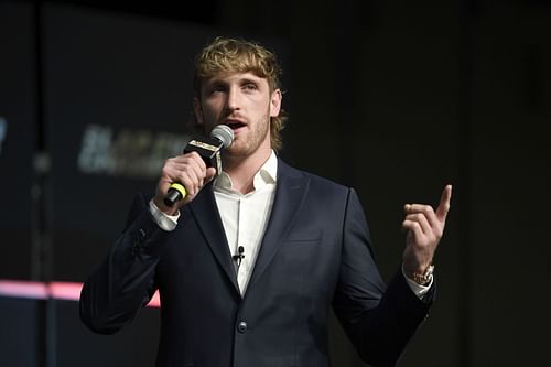 Logan Paul at the Slap Fighting Championship