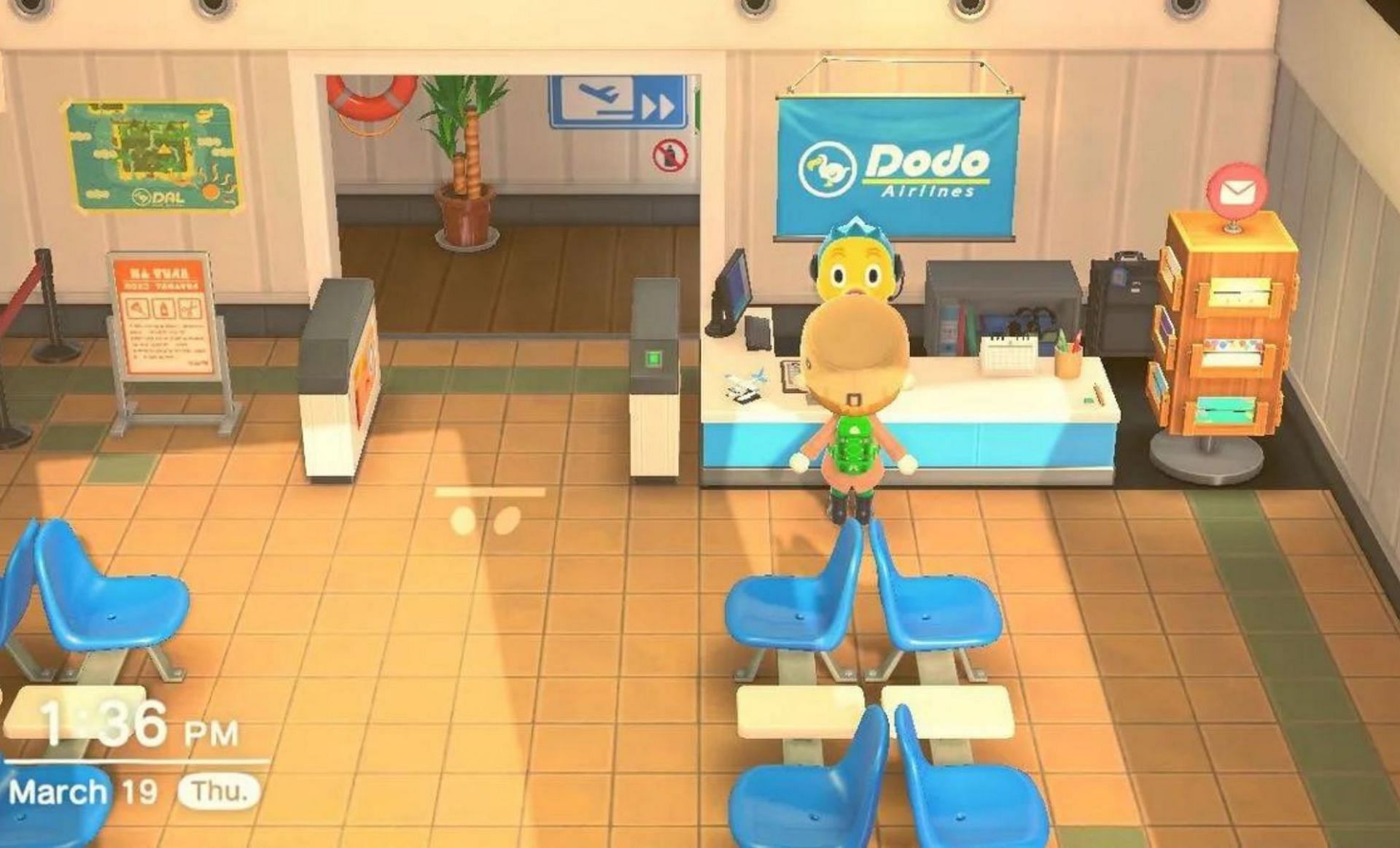 Dodo Airlines has a glitch (Image via Nintendo)