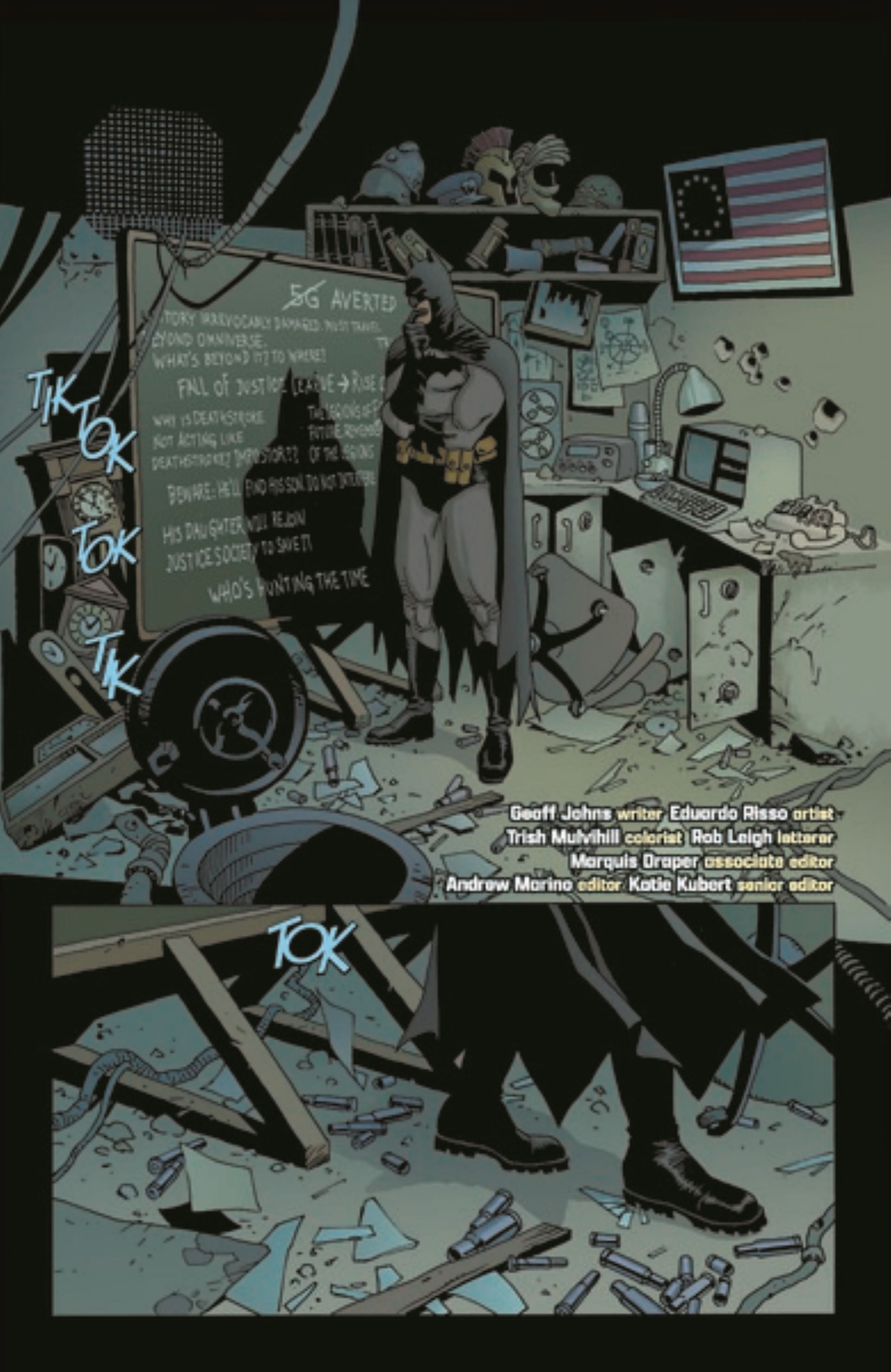 Preview of the mini-comic book series (Image via DC)