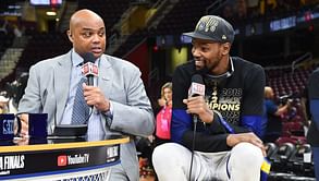 ICYMI: Charles Barkley hilariously becomes a bus driver for the Inside the NBA crew, drives through a gate