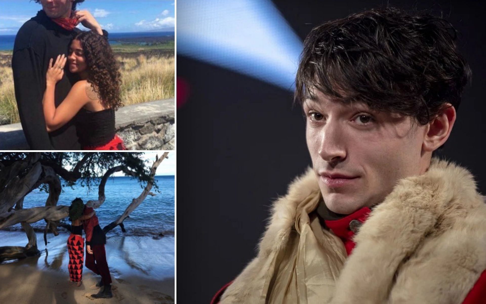 TikToker exposes Ezra Miller for being an abusive ex-boyfriend (Image via lotsofgaycrimes and DiscussingFilms/Twitter)