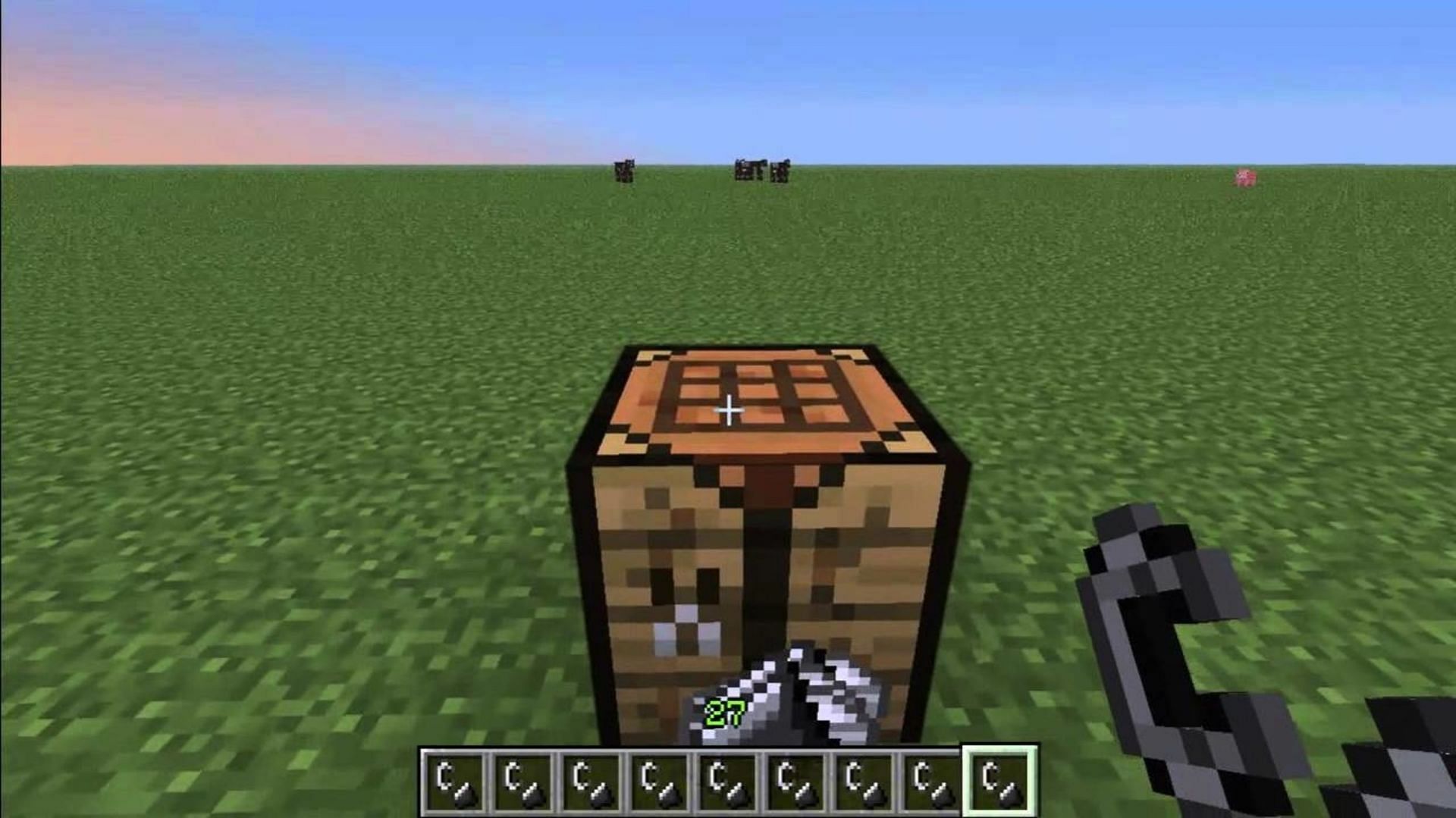 Few things in Minecraft start a fire as effectively as a flint and steel (Image via NyalonPlays/Youtube)