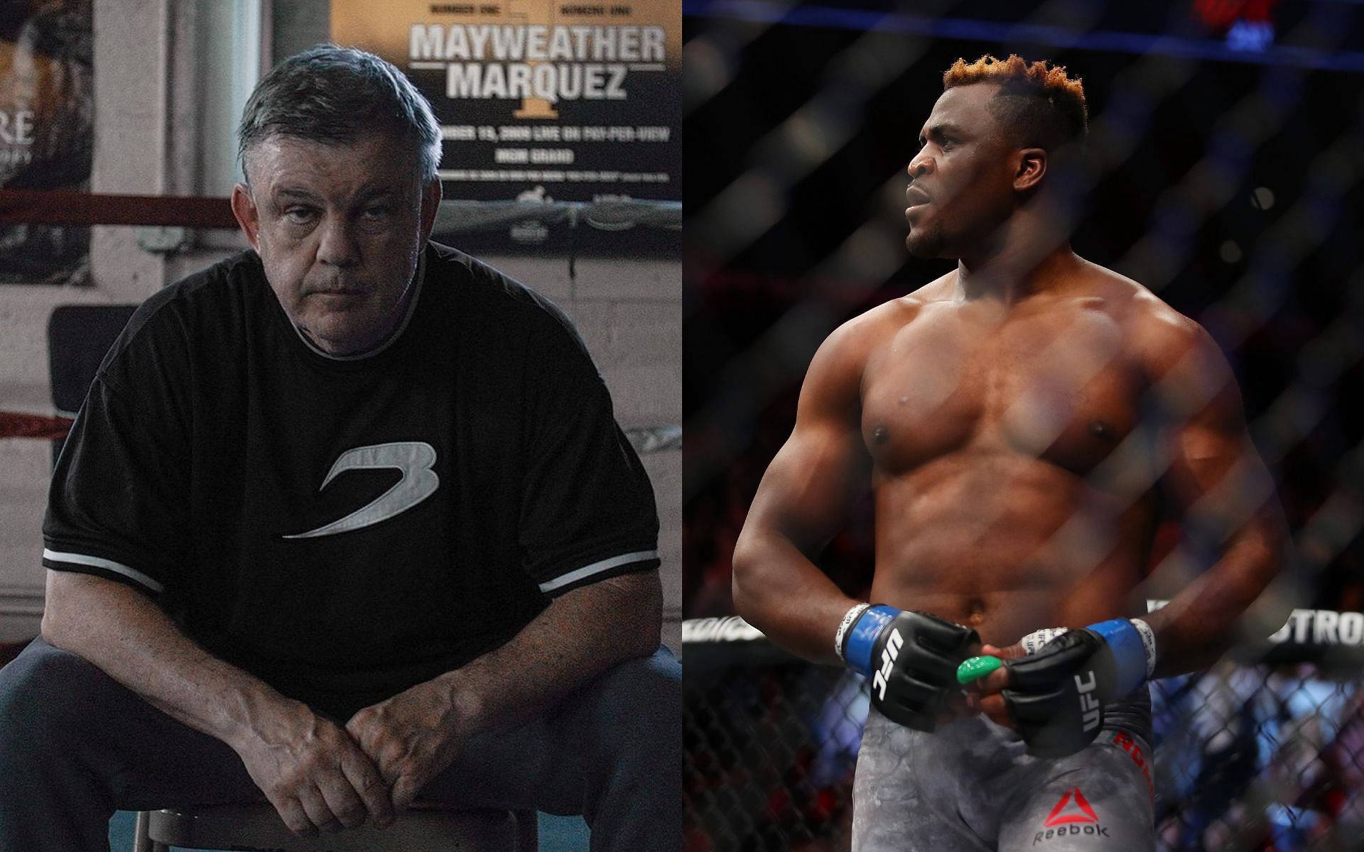 Teddy Atlas (left), Francis Ngannou (right) [Image courtesy of @teddy_atlas on Instagram]