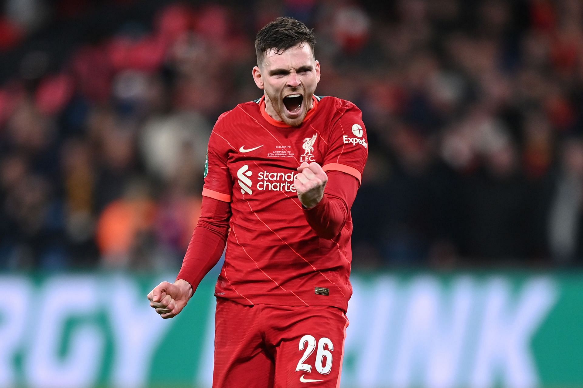 Liverpool&#039;s Scottish left-back Andrew Robertson has been among the best in the Premier League