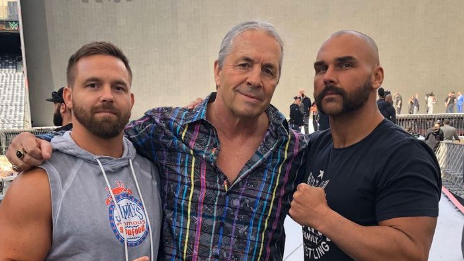 Bret Hart is the famed idol of the ROH tag champs