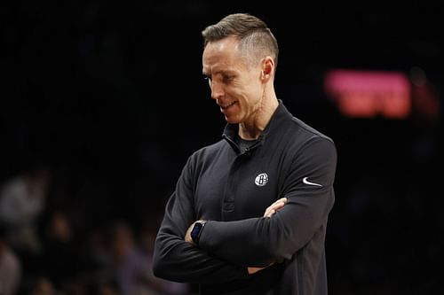 Brooklyn Nets coach Steve Nash