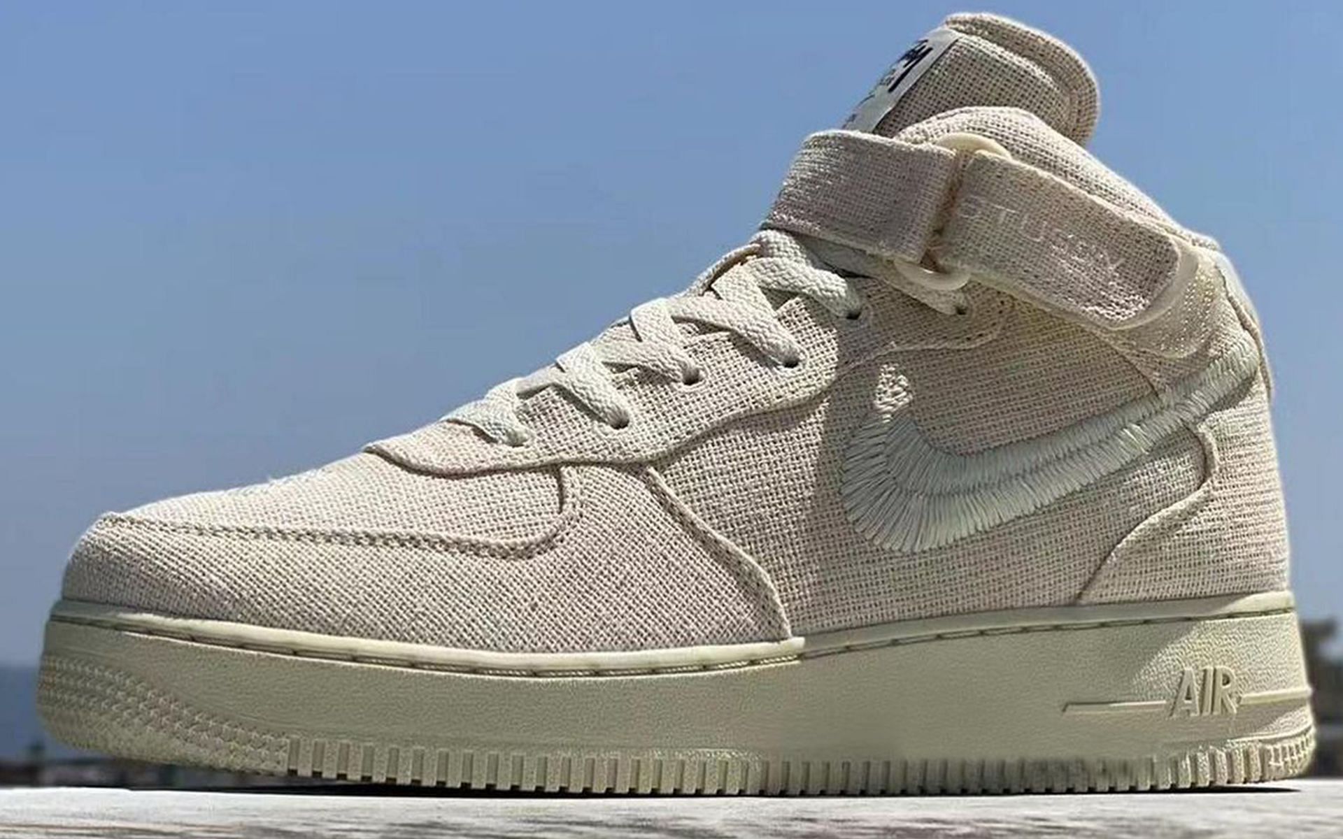 Stussy X Nike Air Force 1 Mid Fossil: Everything we know so far