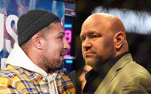 Brendan Schaub (L) and Dana White (R) [Left image courtesy of @brendanschaub on Instagram]