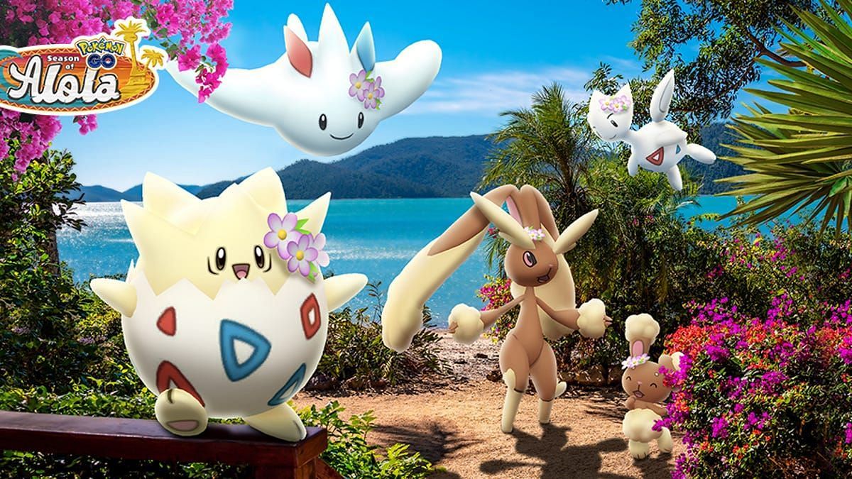 Togepi got a Flower Crown along with Togetic and Lopunny (Image via Niantic)