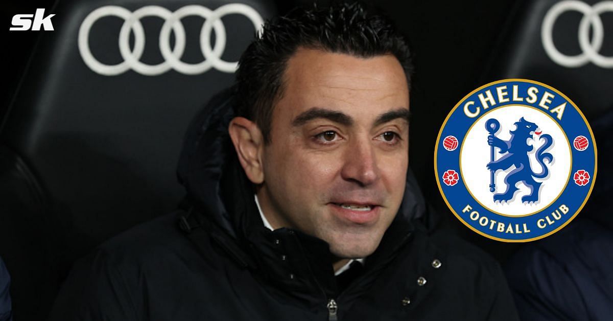 Barcelona boss Xavi remains tight-lipped about the club&#039;s pursuit of a Chelsea star.
