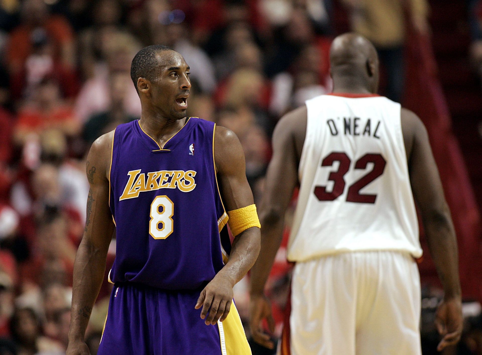 The late Kobe Bryant won the battle of egos when the LA Lakers shipped Shaquille O&#039;Neal to the Miami Heat. [Photo: The Denver Post]