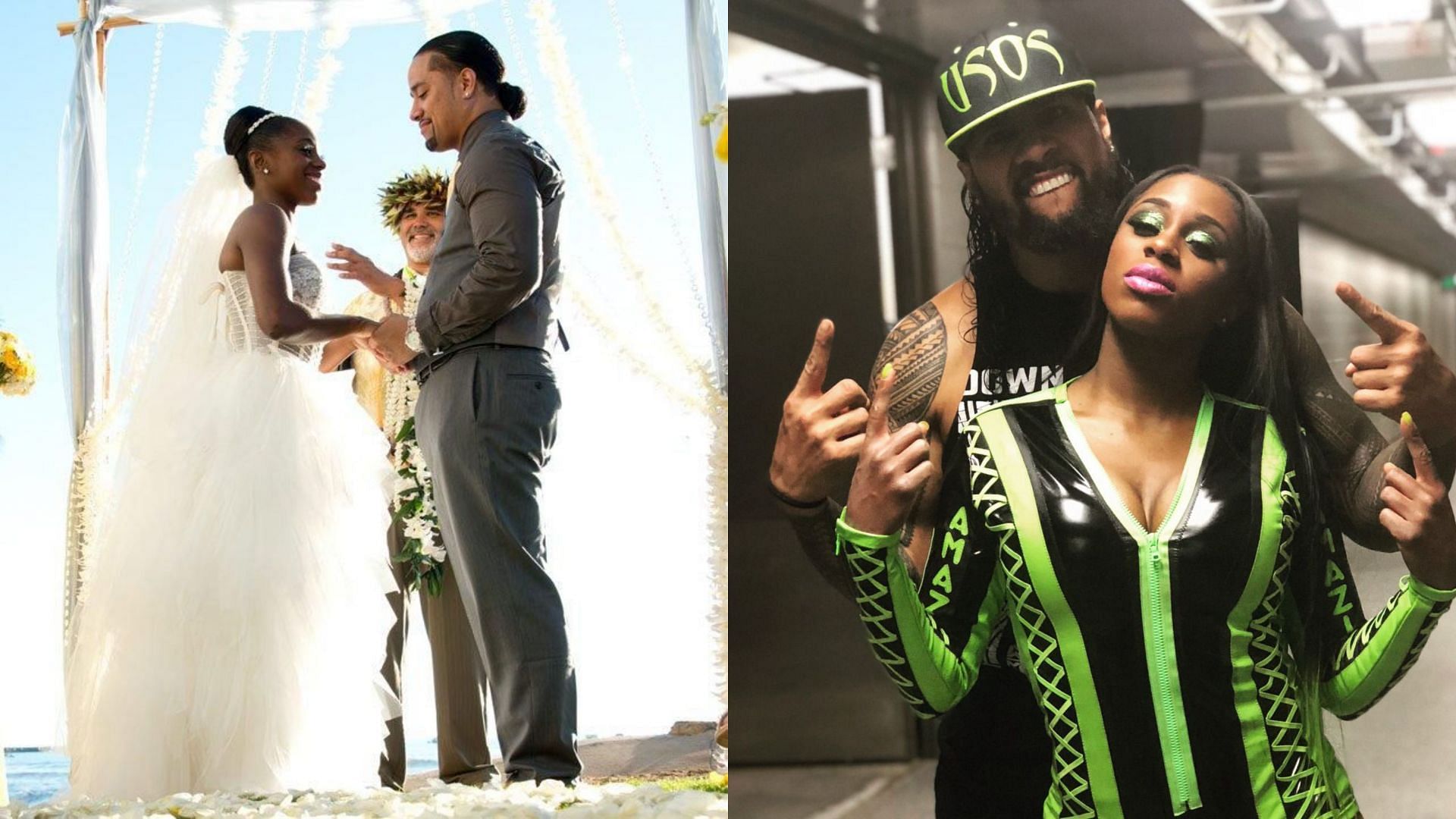 Jimmy Uso and Naomi joined WWE in 2009