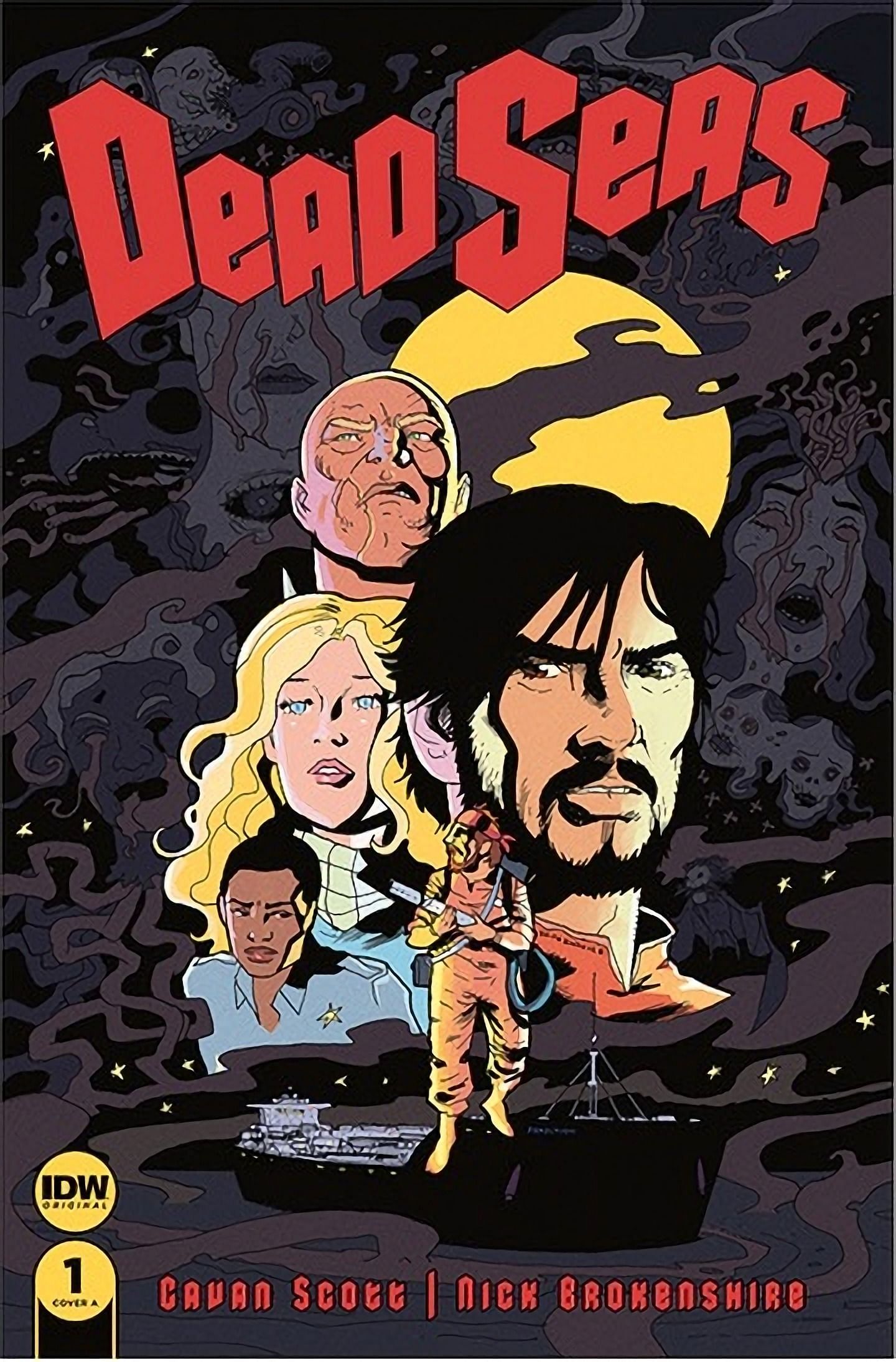 Dead Seas comic cover (Image via IDW Publishing)