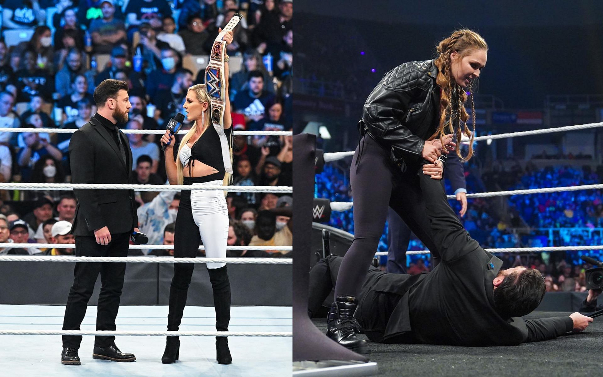 Ronda Rousey and Charlotte Flair will face each other at WrestleMania Backlash