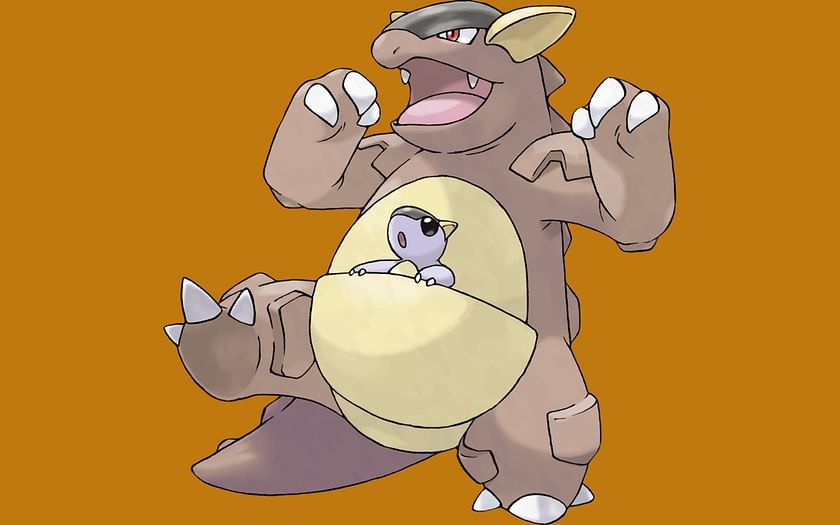 kangaskhan and mega kangaskhan