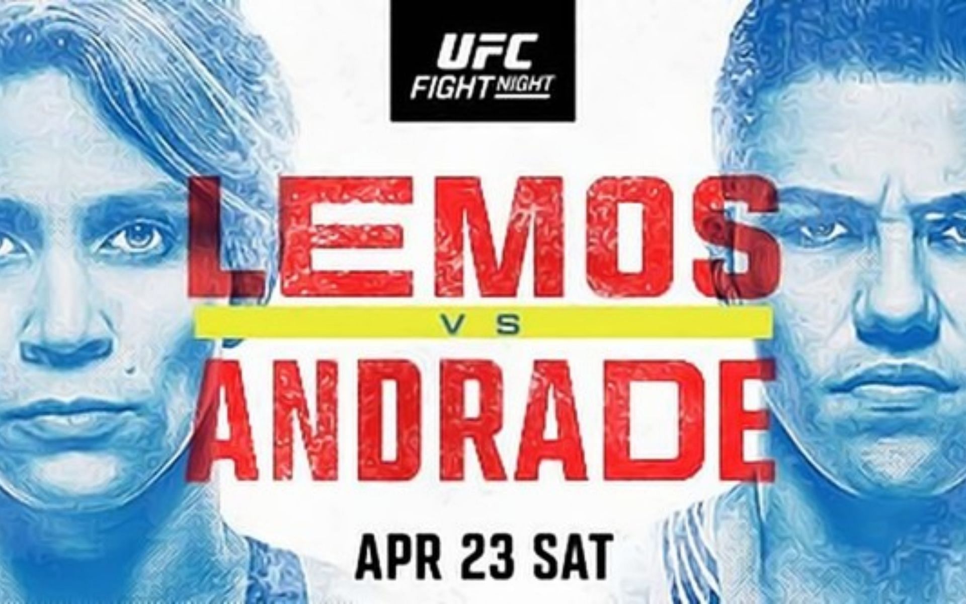 Amanda Lemos and Jessica Andrade face off in this weekend&#039;s UFC headliner