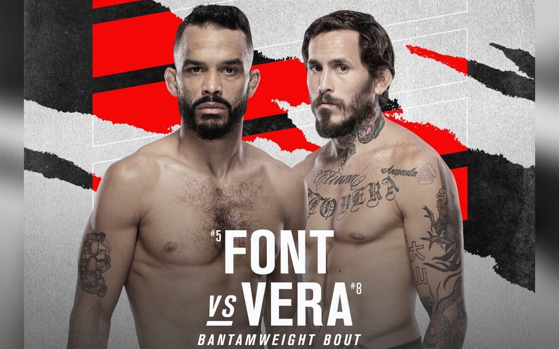 UFC Fight Night: Rob Font vs. Marlon Vera