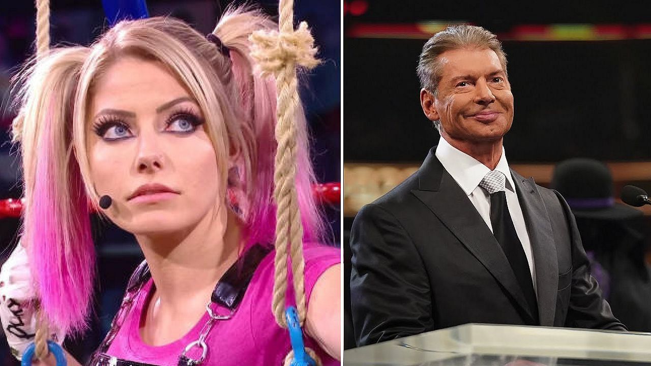 Alexa Bliss says Vince McMahon has an amazing presence.