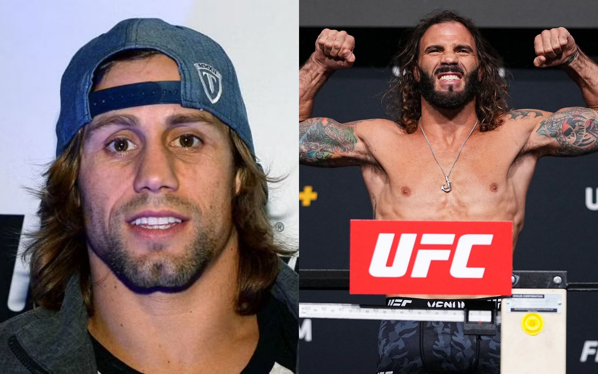 Urijah Faber (left) and Clay Guida (right)