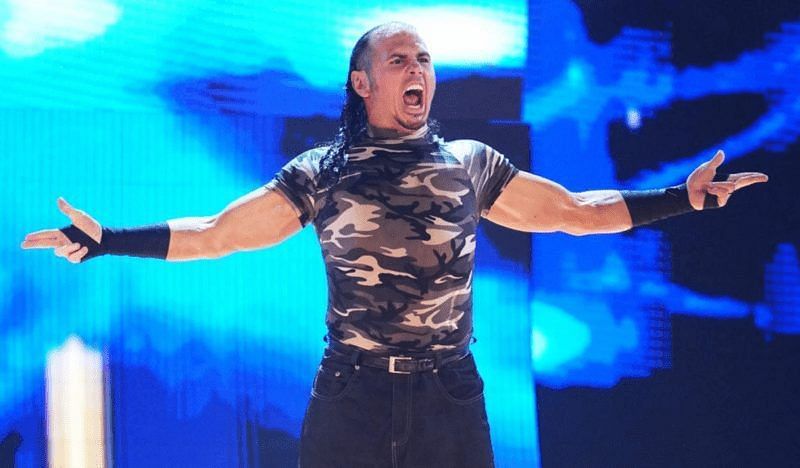 Matt Hardy during an episode of RAW