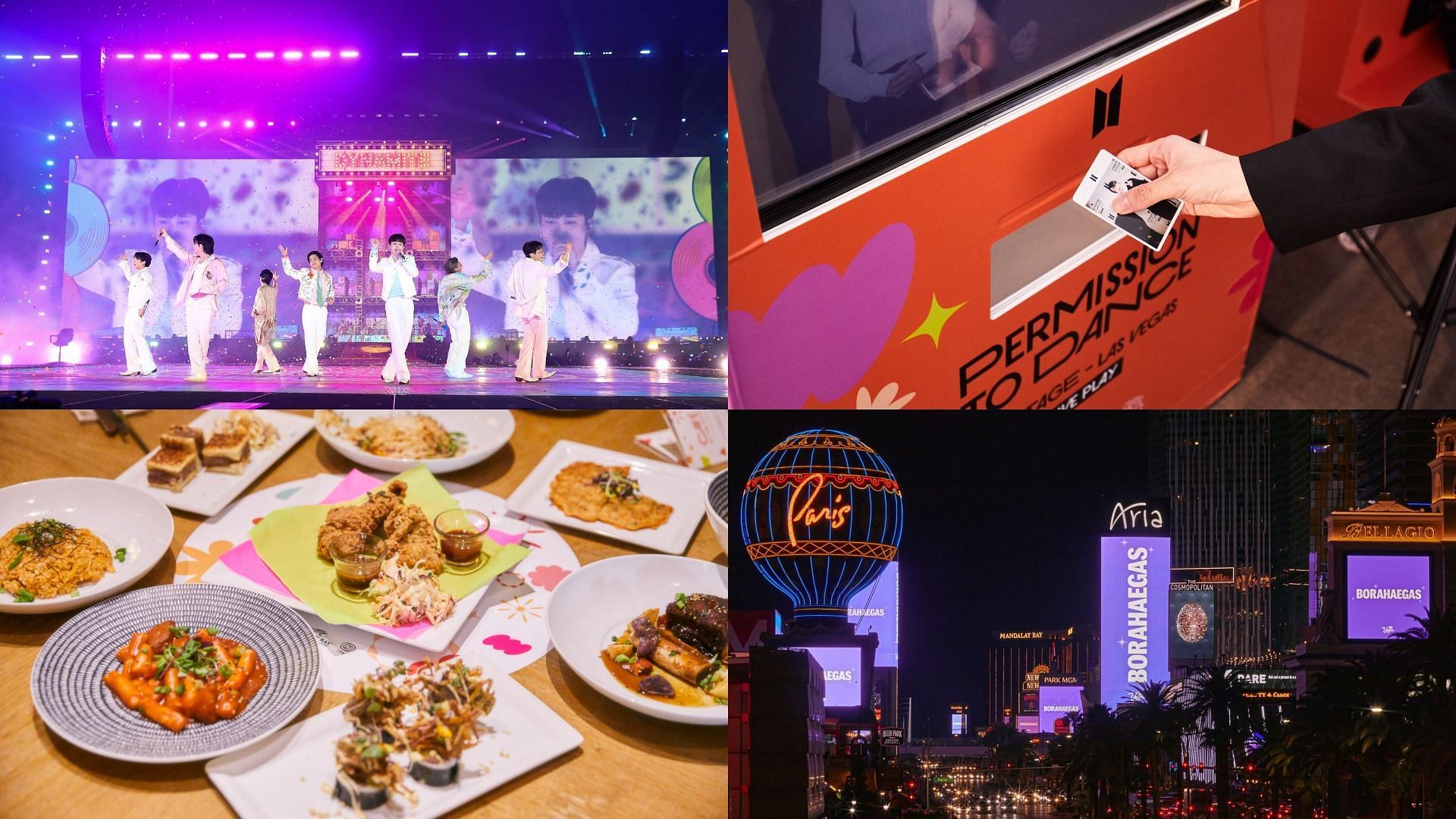 BTS Permission To Dance On Stage concert series gave fans an immersive wholesome experience (Images via BIGHIT MUSIC and HYBE Corp.)