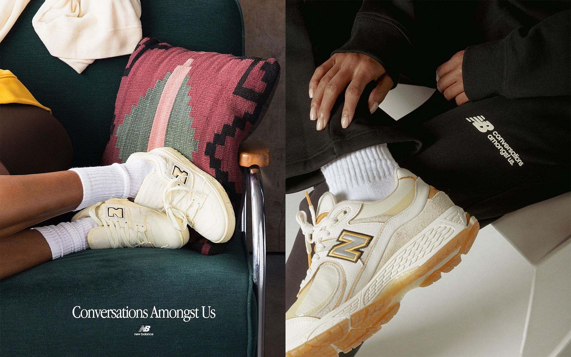 Joe Freshgoods x New Balance came together for their Conversations Amongst Us collection (Image via Sportskeeda)