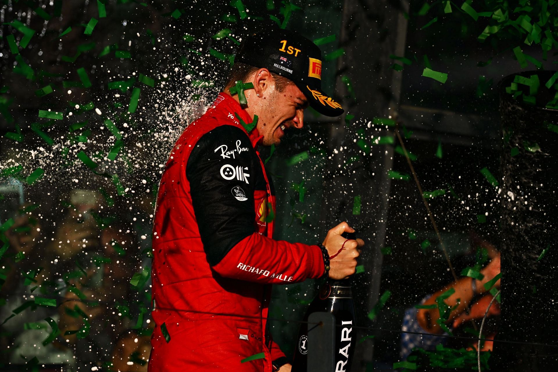 Charles Leclerc at the F1 Grand Prix of Australia