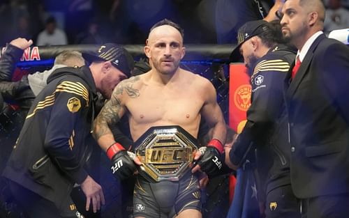 Alexander Volkanovski was last night's biggest winner after retaining his featherweight title