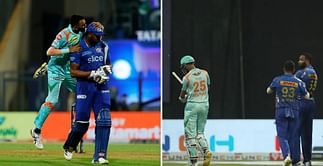 "Scores are even now my brother" - Krunal Pandya roasts Kieron Pollard over kissing send-off
