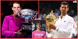 Noval Djokovic will overtake Nadal in Slam race because he has more years in front of him, he could get to 25 if COVID doesn't stop him: Arthur Fery