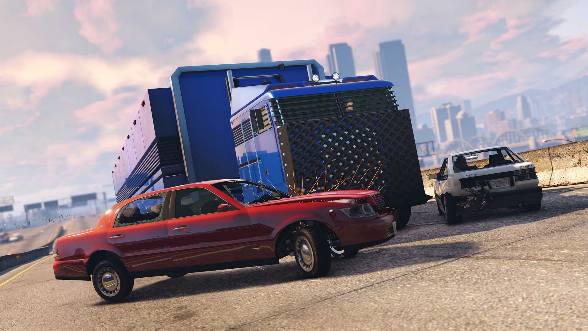 GTA Online players can get good value out of the MOC this week (Image via Rockstar Games)