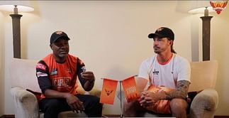 "You can put your hand around the shoulders" - SRH batting coach Brian Lara on how he imparts knowledge to young players